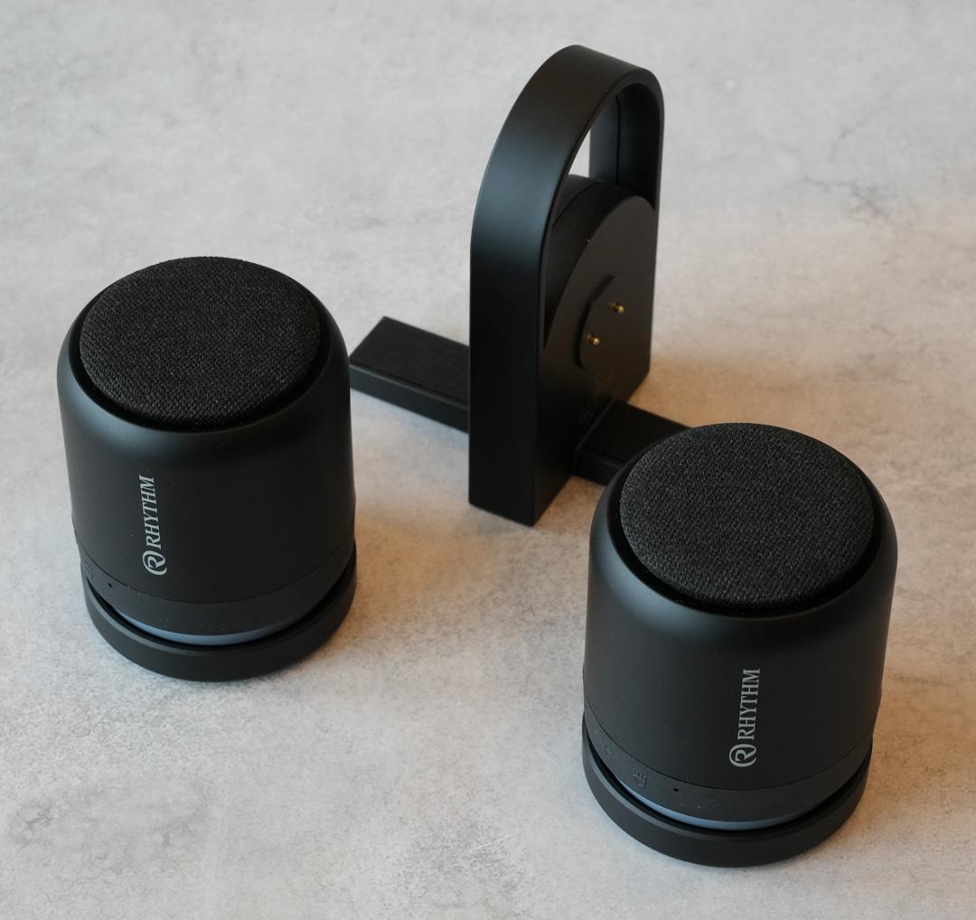 リズム　MAGSPEAKER DUO　ワイヤレスBluetooth防水スピーカー