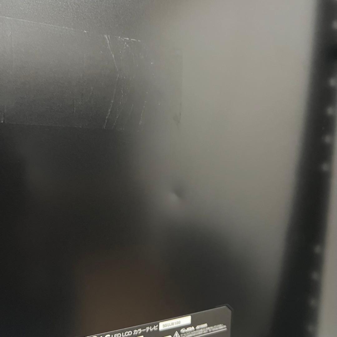 即日受渡❣️全国送料込LG55型4K液晶テレビWチューナー Netflix視聴可