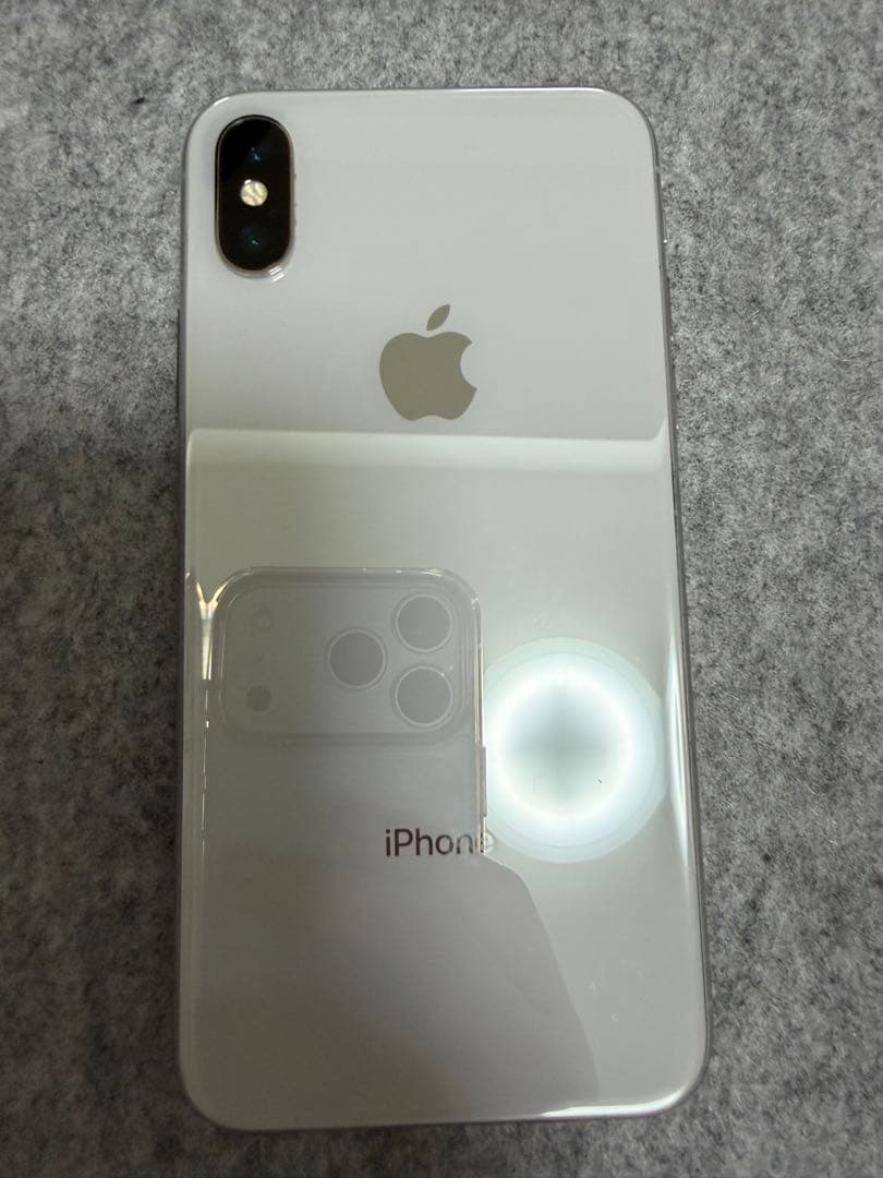iPhone X 64GB シルバー 本体のみ