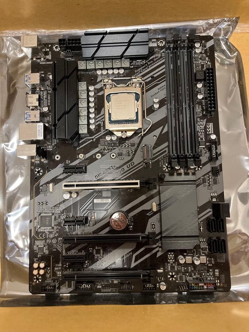 Corei7-8700 GIGABYTE Z390 UD マザーボード セット