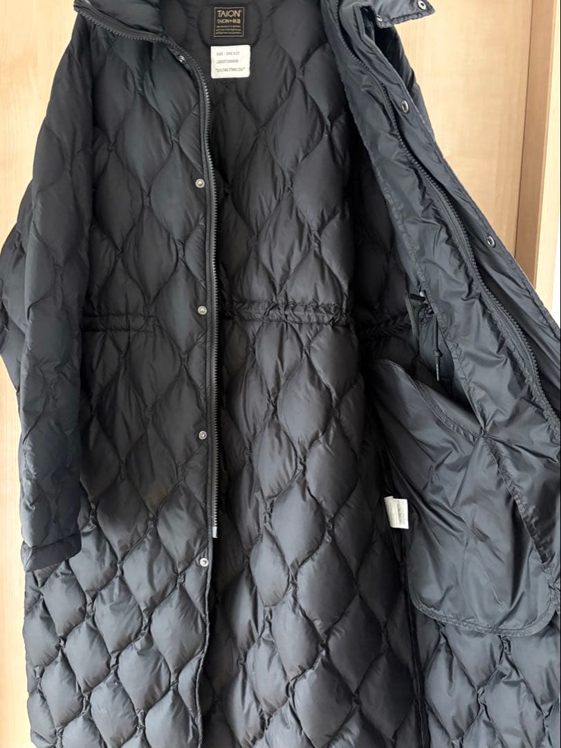 TAION FREAK'S STORE 別注 ロングダウン　ブラック　黒