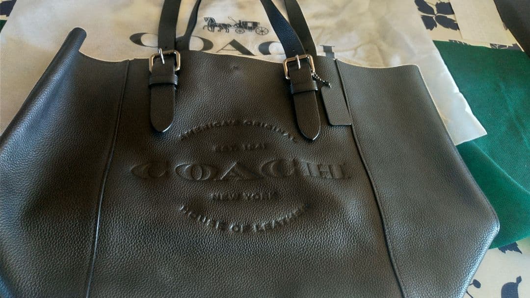 コーチメンズトートバック