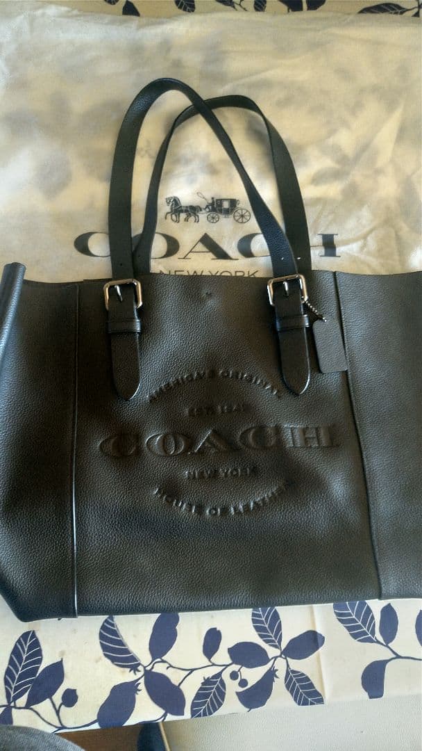 コーチメンズトートバック