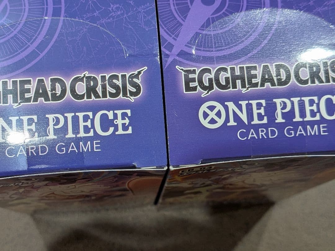 ワンピース EB-04 エッグヘッドクライシス　テープ付新品未開封 2BOX