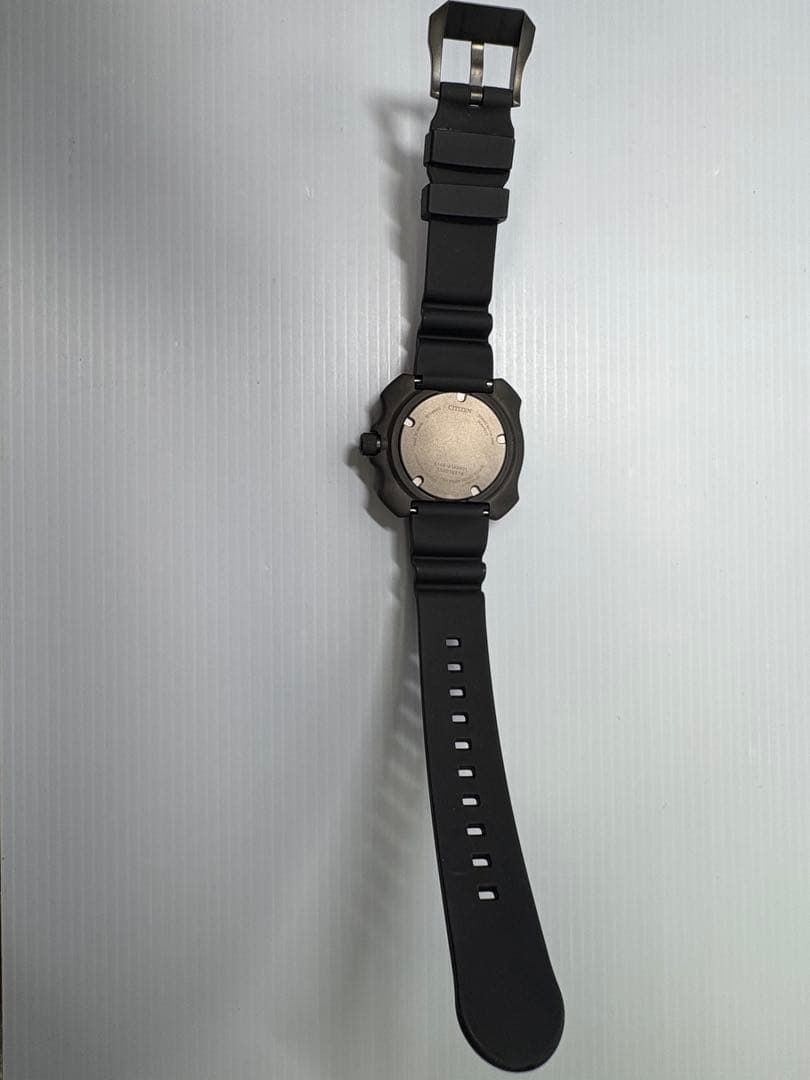 保証期間有・箱・取説付❗️シチズン・プロマスター・ダイバー・E168・エコドライブ