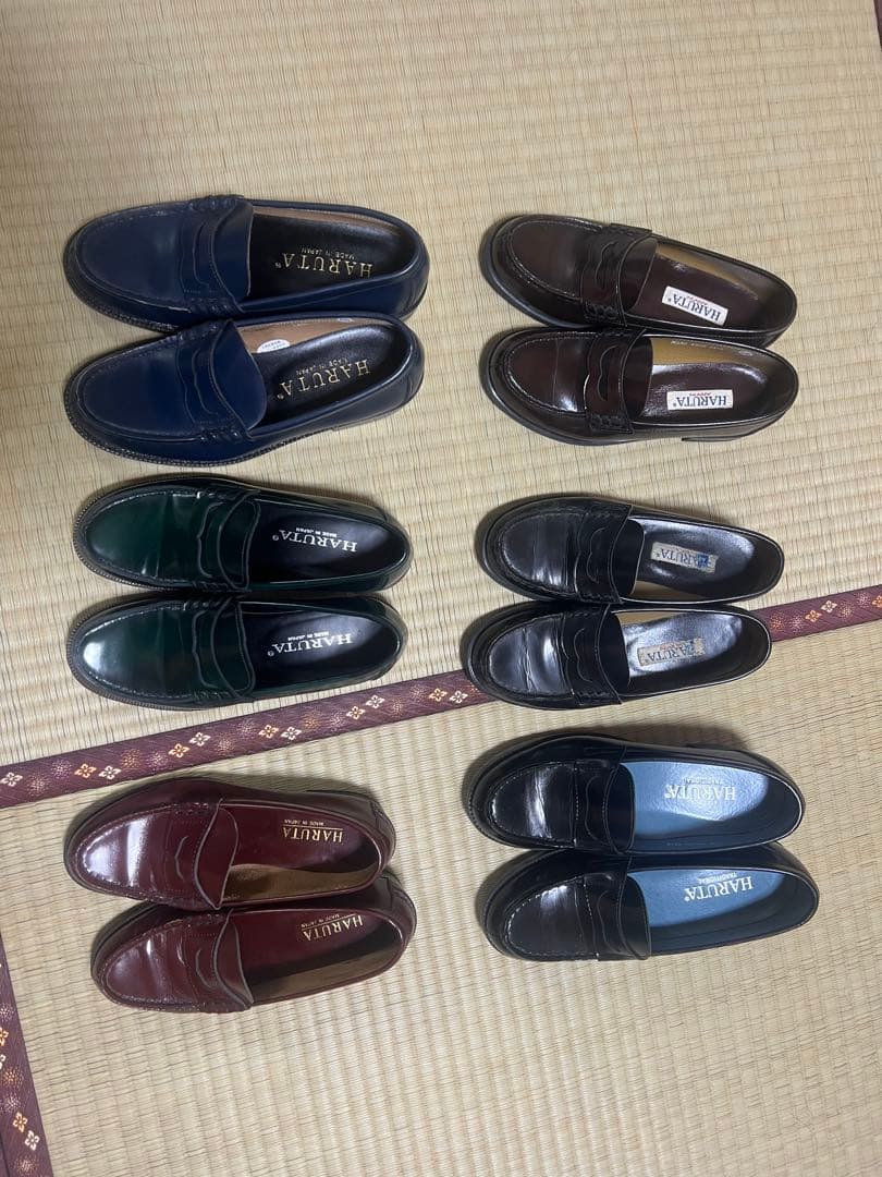 レディース ローファー 革靴 4色展開