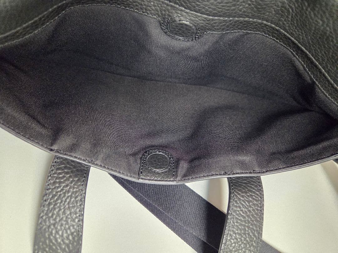 リ*マ様 COACH 　コーチビジネスバッグ　ショルダーストラップ付き　ブラック