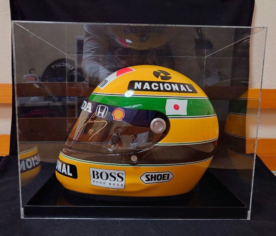 【プロフ必読】A.セナ レプリカヘルメット F1 1992年 鈴鹿仕様 極上品質
