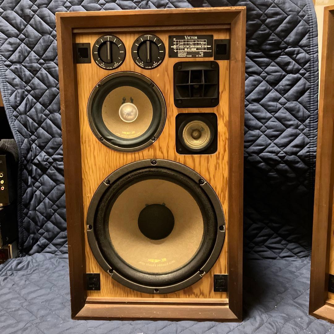 【iro】《完動品》 ビクターＢＬA- 405 4ウェイ4スピーカー②Ｌ側