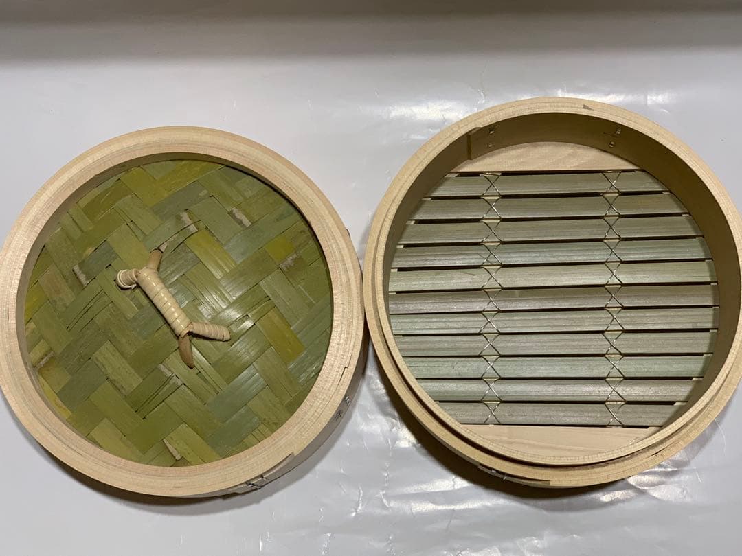 ひろ様、購入予定商品・桧製蒸籠27センチ１段・蒸し板セット　40×40蒸し布1枚