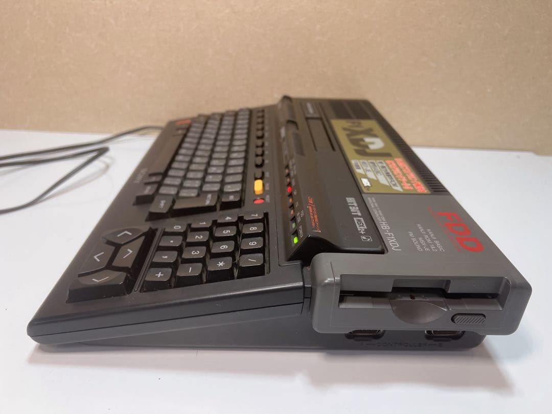 SONY ソニー MSX2+ HB-F1XDJ 本体および付属解説書