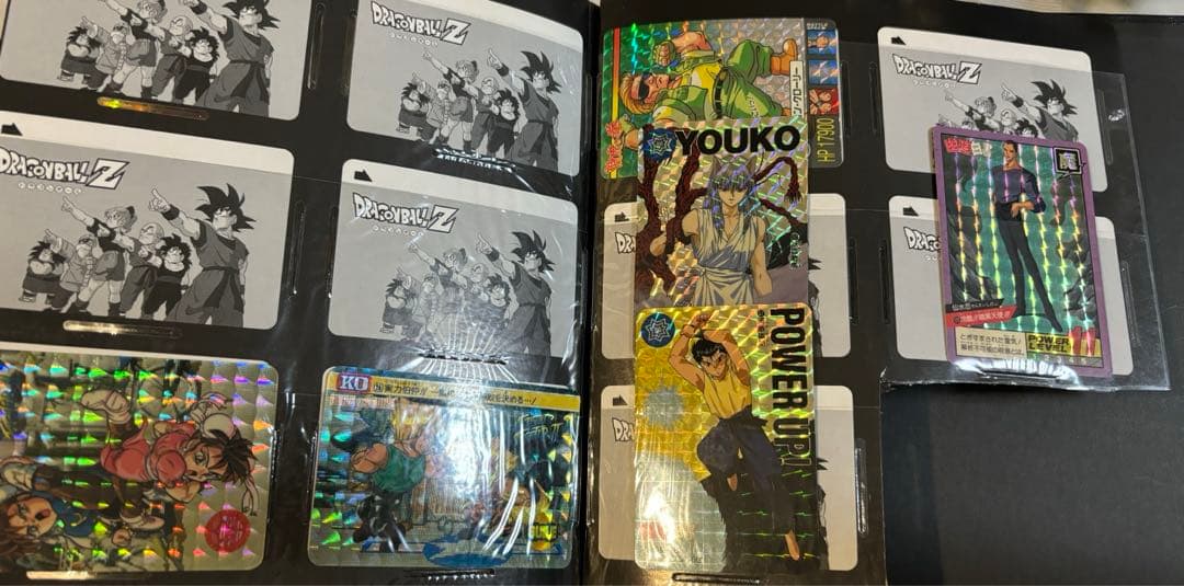 カードダスシールまとめ　ドラゴンボール、ガンダム、他