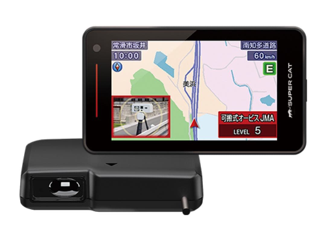 SUPER CAT ZK3100 GPSレーザー&レーダー探知機本体