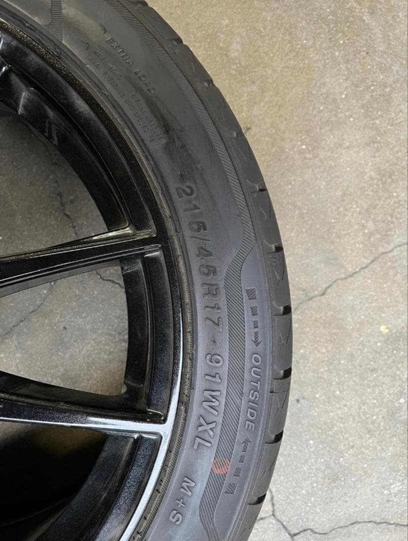 G-speed 17インチ215/45R17 30プリウスカローラツーリング