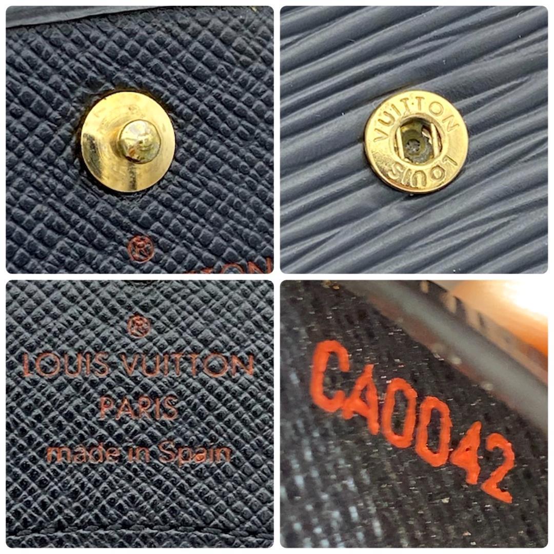 ルイヴィトン　エピ　ケース　カードケース　小銭入れ　ブラック　ノアール