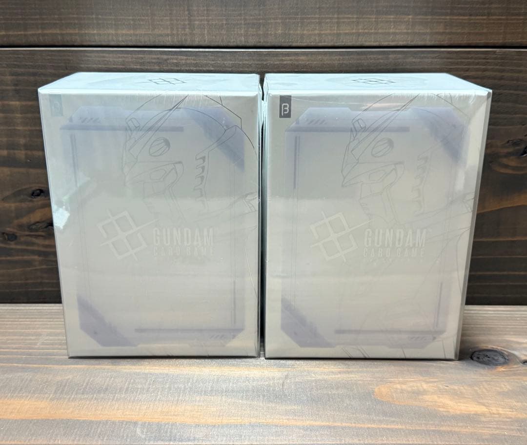 新品未開封ガンダムカードゲーム リミテッドBOX Ver.β 2個セット