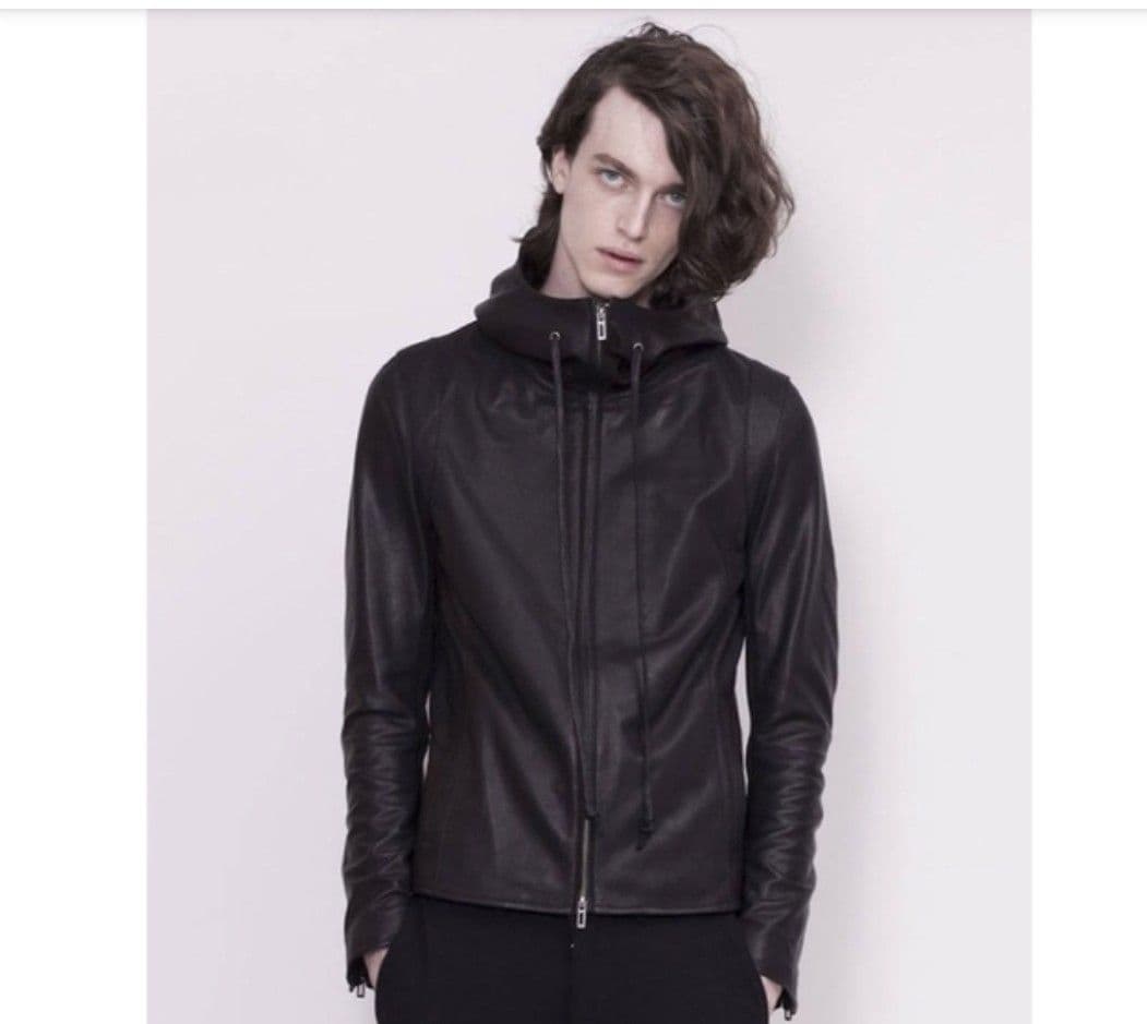 DOMENICO+SAVIO 亀梨和也さん着用モデル レザーパーカー サイズ46