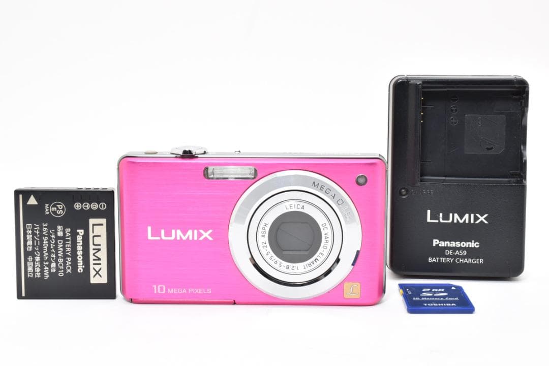 【mei nail】Panasonic LUMIX DMC-FS7 ピンク