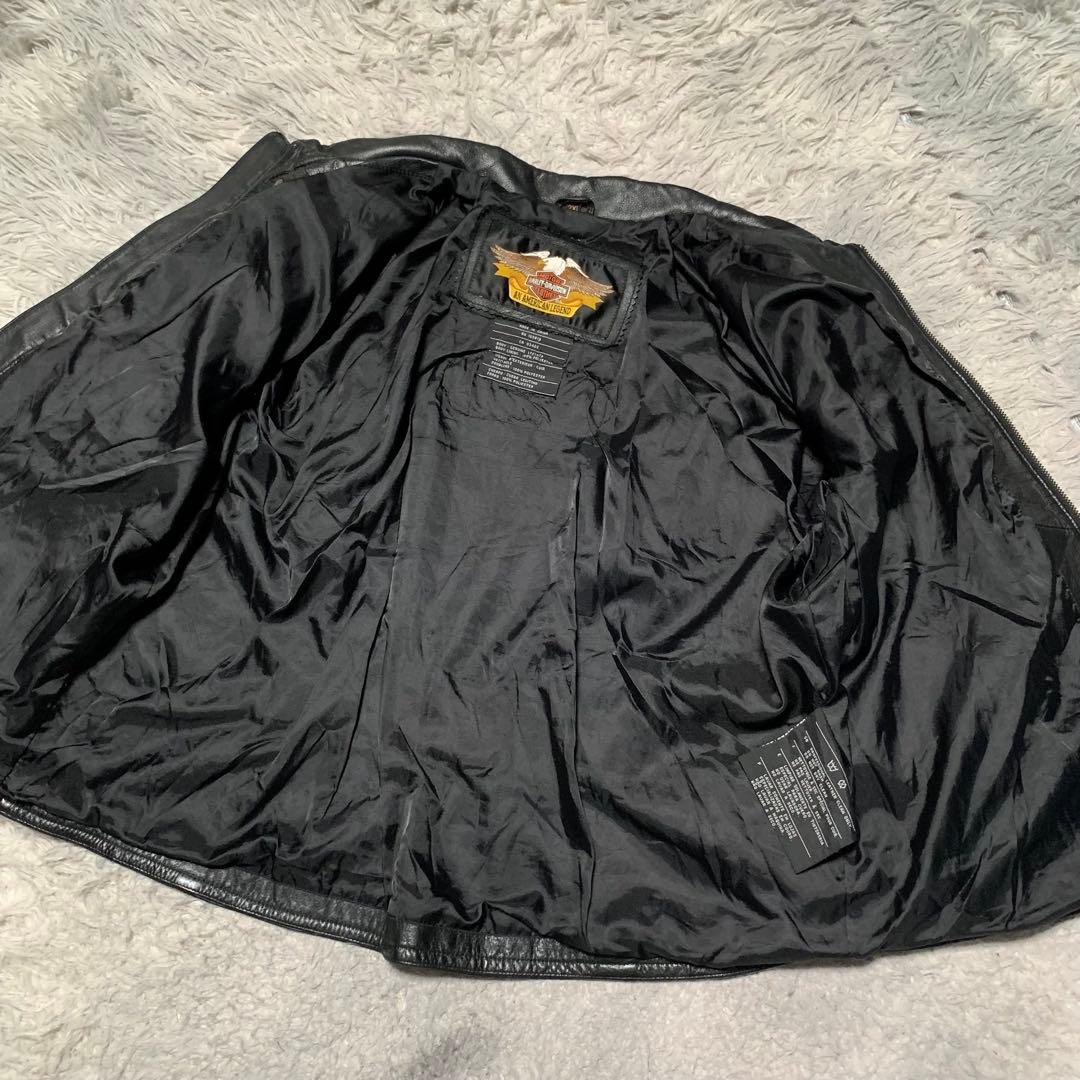 美品 希少 2XL ハーレーダビッドソン　レザージャケット