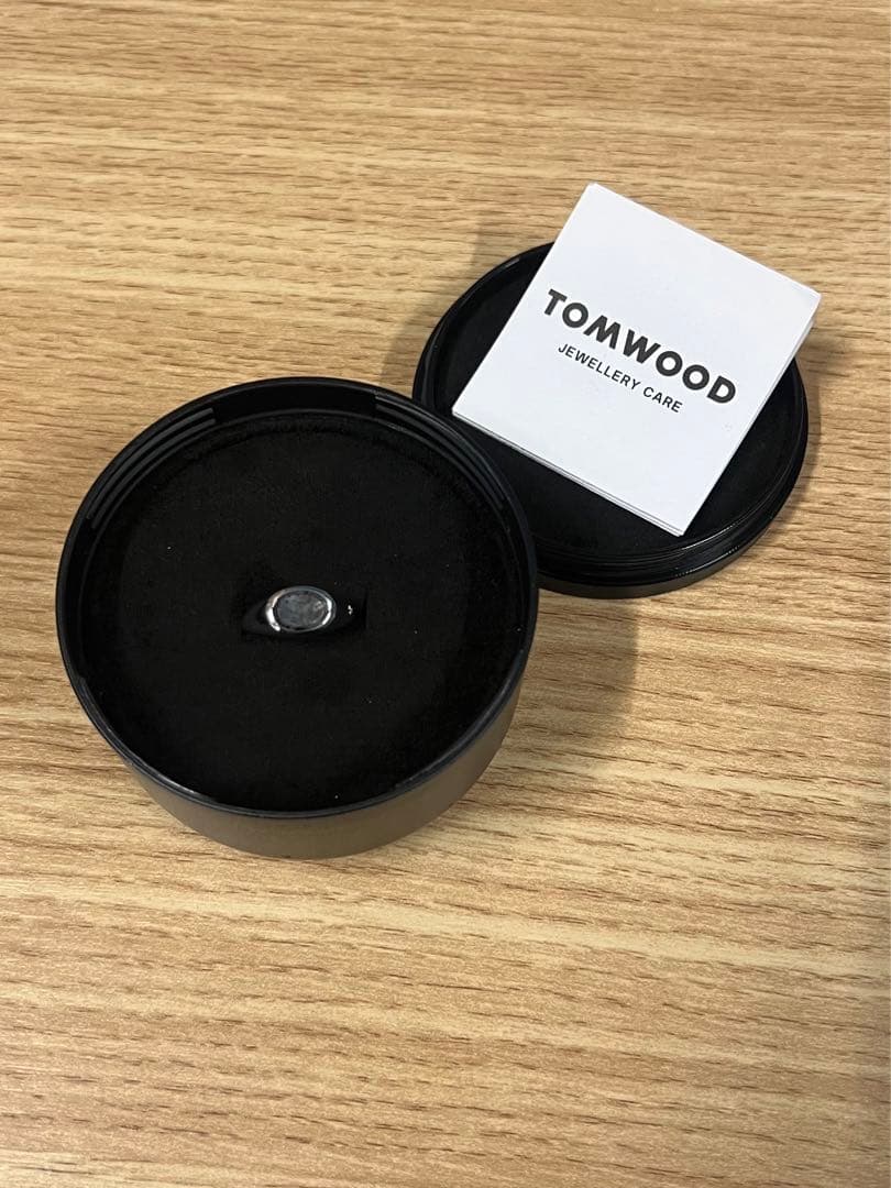 TOMWOOD Joe Ring Larvikite シルバーリング