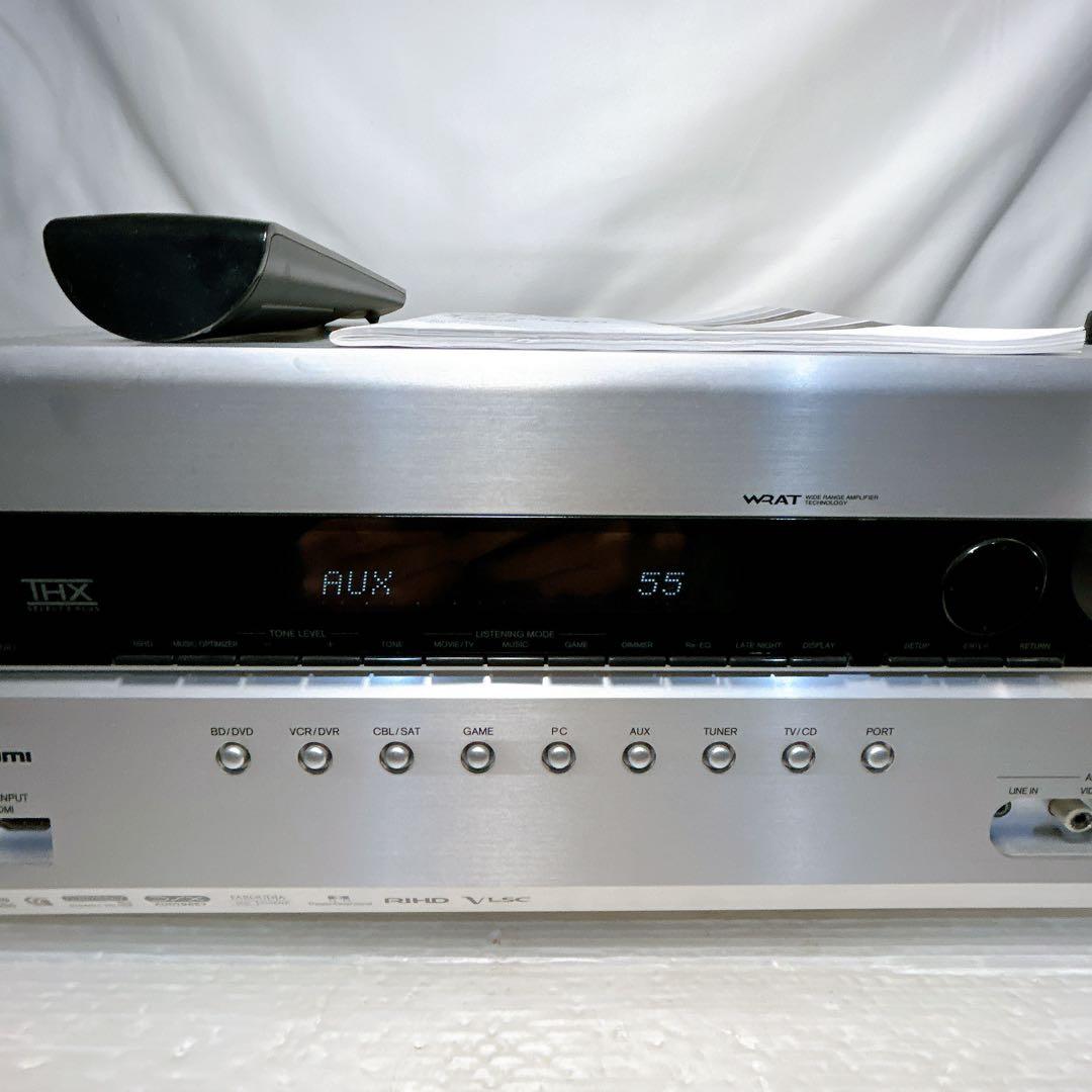 ONKYO TX-SA608 AVアンプ リモコン 取扱説明書付き