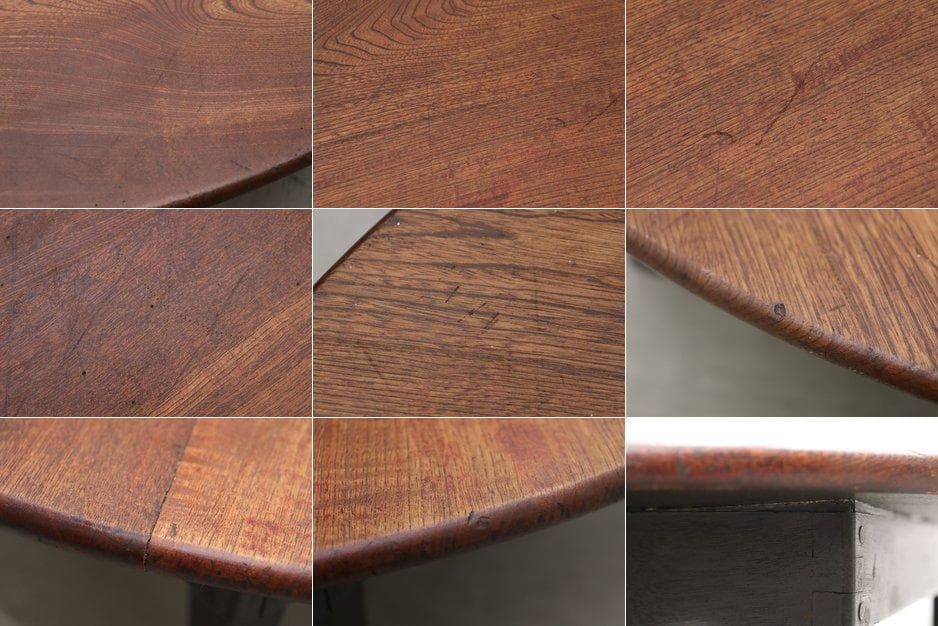 レトロ ちゃぶ台 円卓 円型 座卓 机 ローテーブル テーブル 無垢材 折り畳み