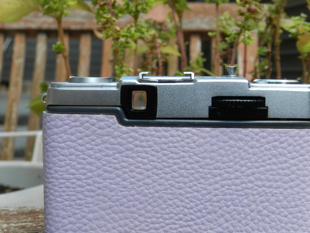 極美品　OLYMPUS PEN EE-2 紫 オリジナル　ハーフフレイムカメラ