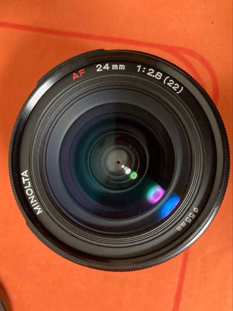 MINOLTA AF 24mm f/2.8 レンズ
