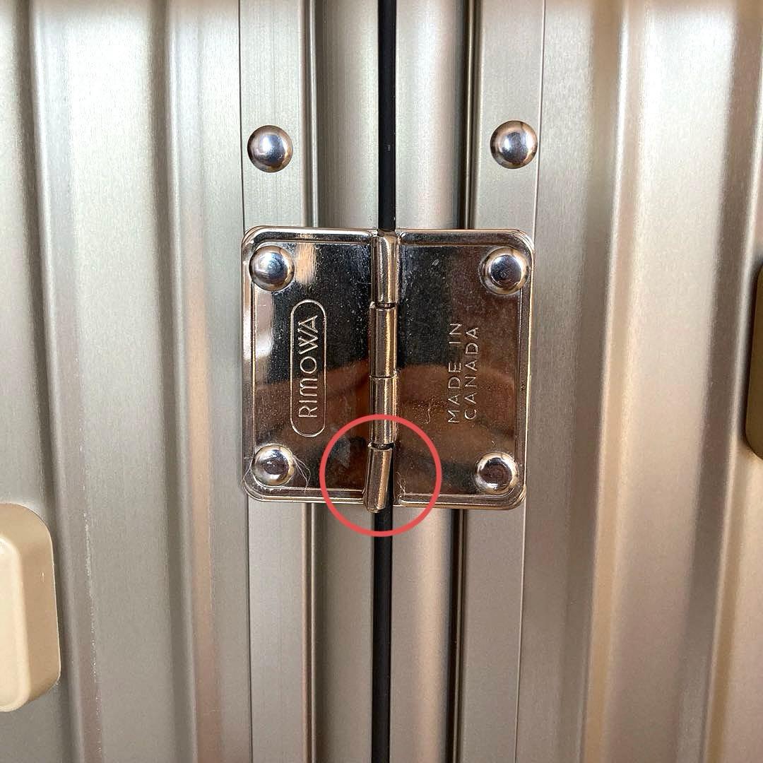 【1回使用 極美品】RIMOWAリモワ トパーズ チタニウム キャリーケース