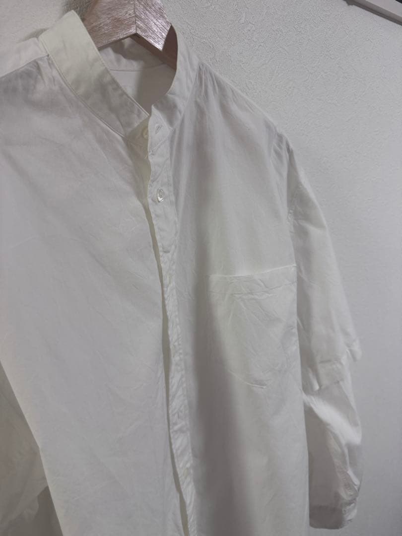 name. ホワイト オーバーサイズシャツ 長袖