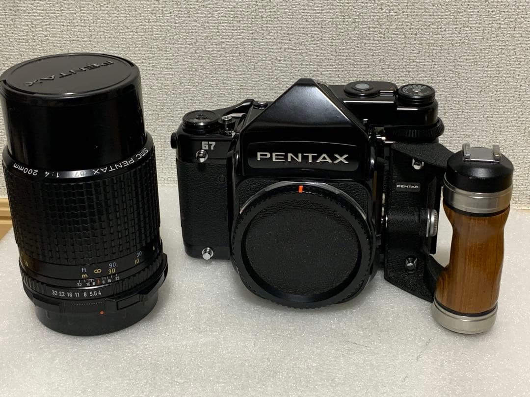 PENTAX 67 グリップ付き
