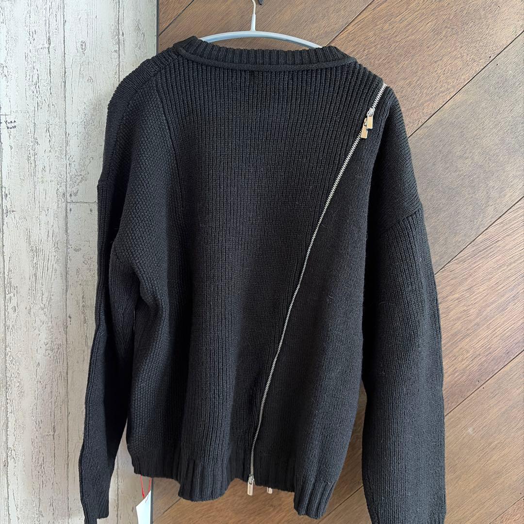 MAISON SPECIAL ロングファスナーニット