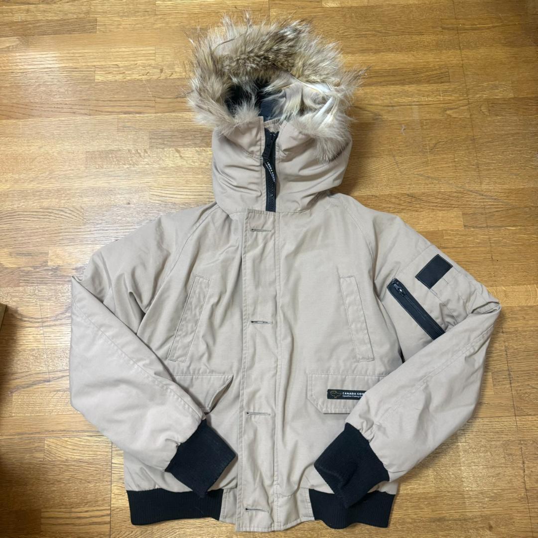 カナダグース超肉厚＆極暖ダウンジャケット/フィールドダウンコート/M/難あり