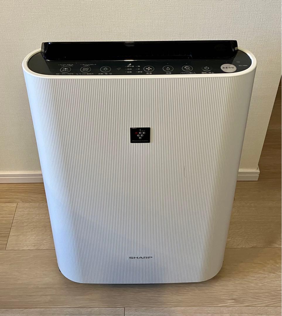 SHARP 加湿空気清浄機 KC-H50-W (ホワイト)