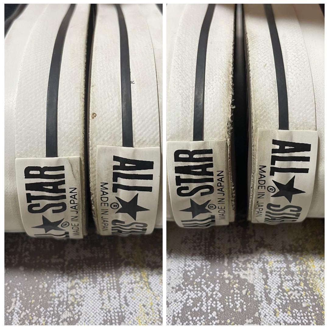 ★日本製★コンバース オールスター ハイカット【27】キャンバス ブラック 美品