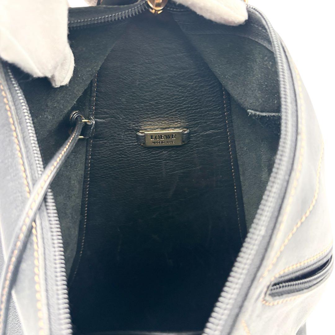 LOEWE アントン リュックサック ポーチ付き ゴールド金具