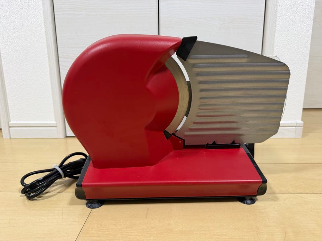 【美品】ミナトワークス 家庭用フードスライサー HMS-220(RD)-V2