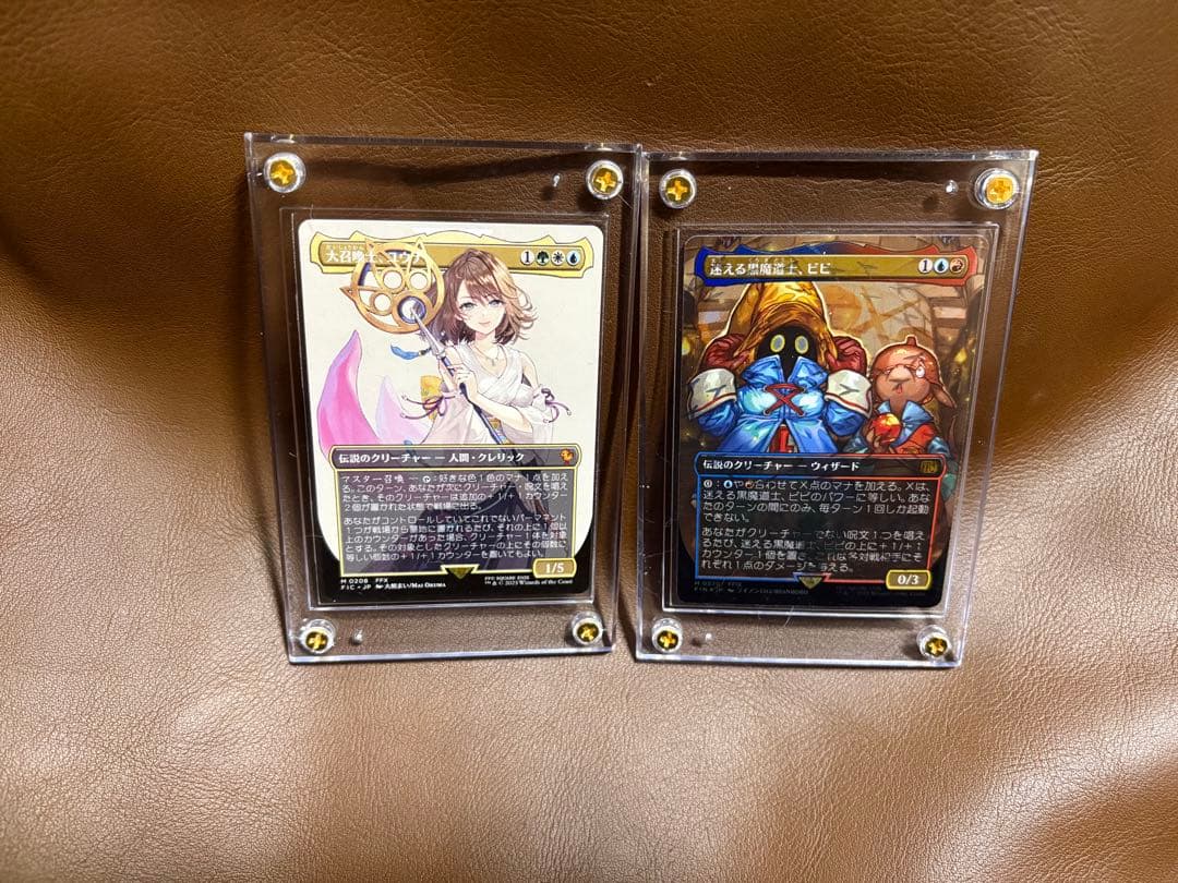 MTG non foil 大召喚士、ユウナ　迷える黒魔道士、ビビ