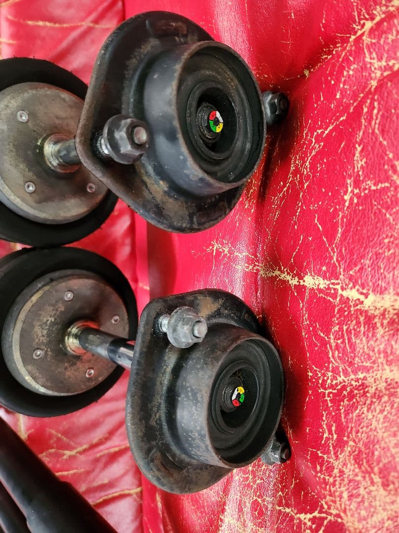 ⑦ ACCエアサス　トヨタqnc系bB ショックRSR、BESTI加工