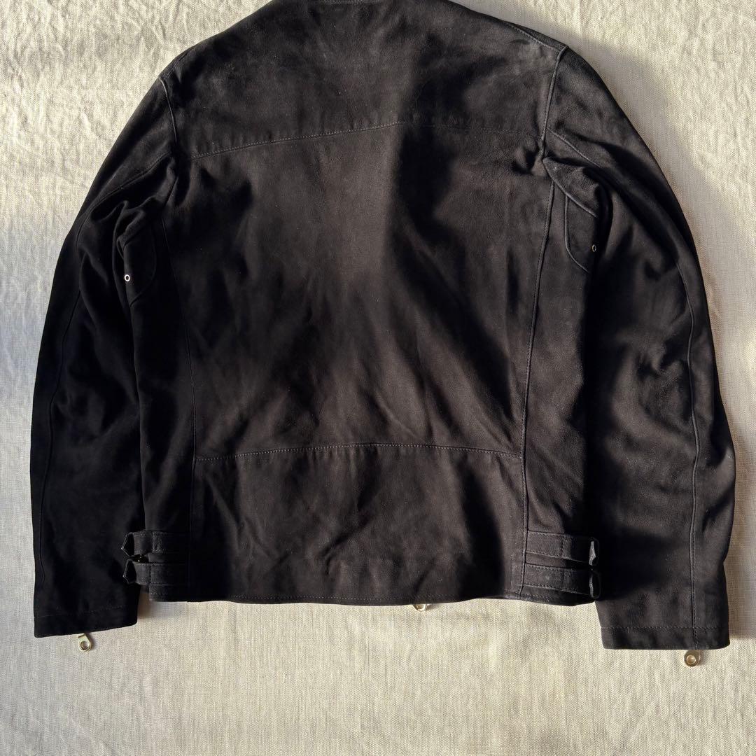 CINQUANTAチンクアンタ スエード ダブルライダース BeamsF 48