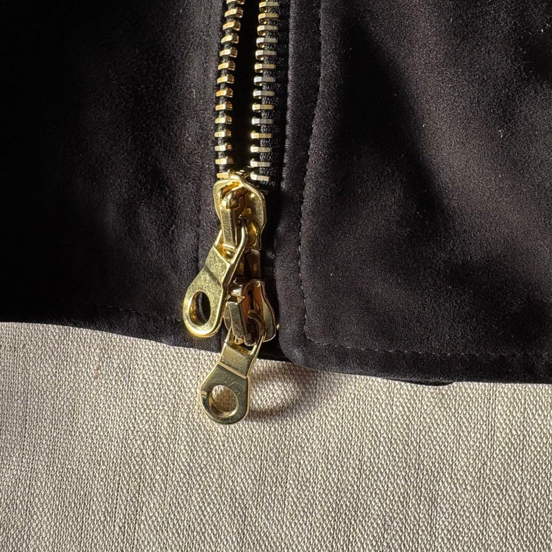 CINQUANTAチンクアンタ スエード ダブルライダース BeamsF 48