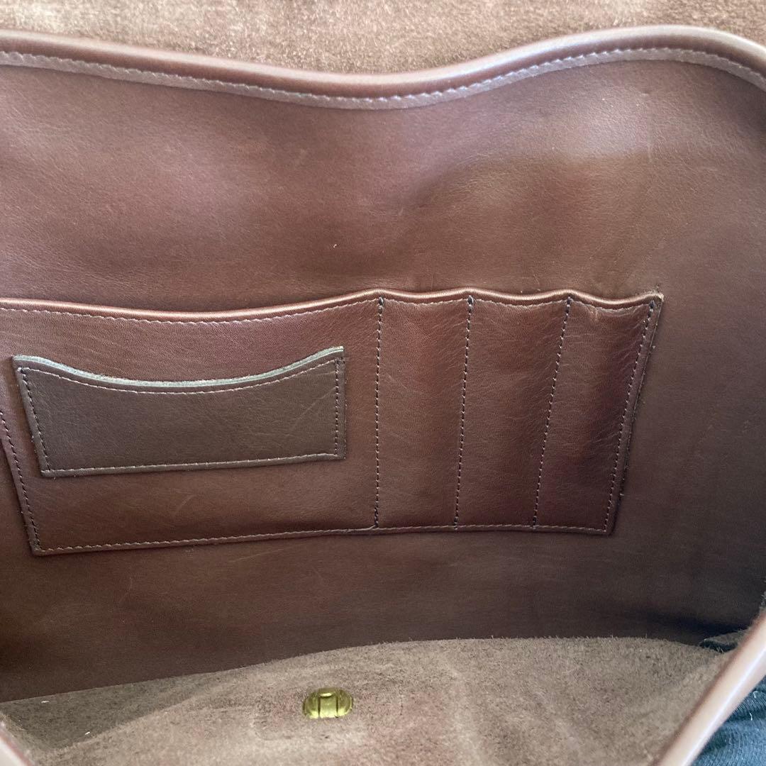 COACH オールドコーチ レザーブリーフケース