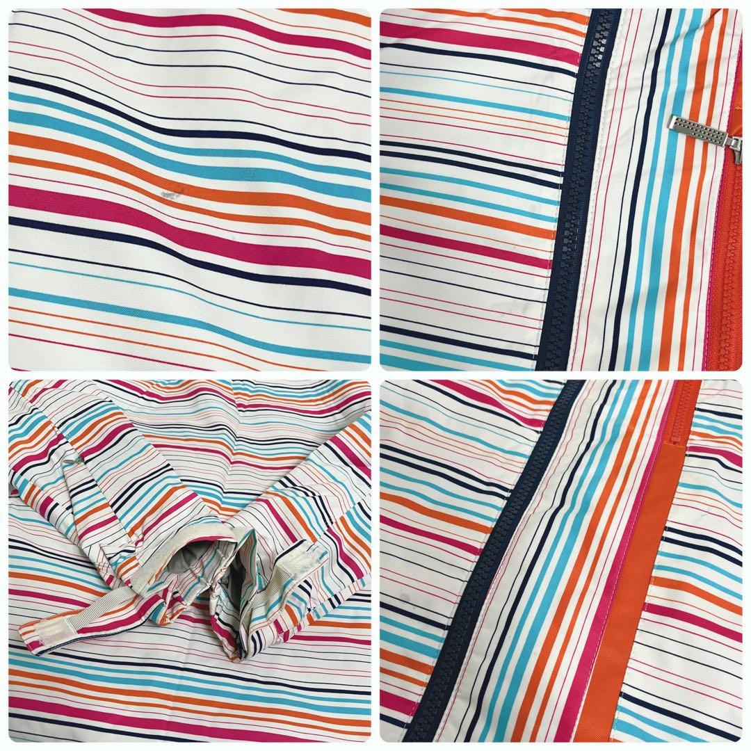 美品 DESCENTE レディース スノーウェア 上下 L スノボ スキー