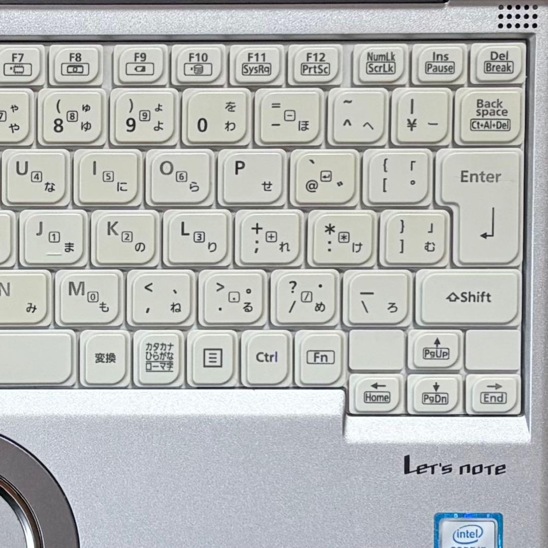 パナソニック/ノートPC/レッツノート/Win11/i5 8世代/DVD/SSD