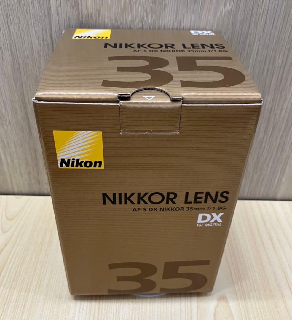 Nikon AF-S DX NIKKOR 35mm f/1.8G 箱 説明書付