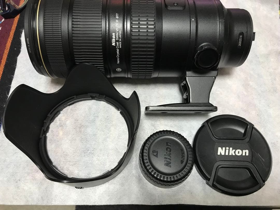 Nikon AF-S NIKKOR 70-200mm f/2.8 VR 現状