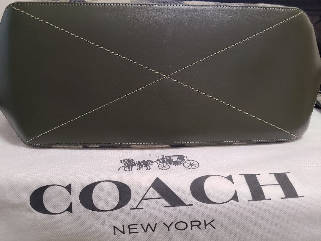 【COACH】 カモフラージュ トートバッグ