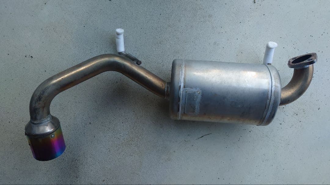 ロッソモデロ　ジムニーシエラ　JB74用　Ti-cマフラー 車検対応