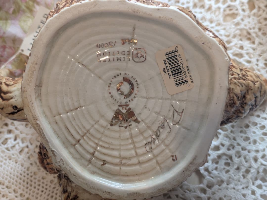 レア　英国ティーポット　ベア