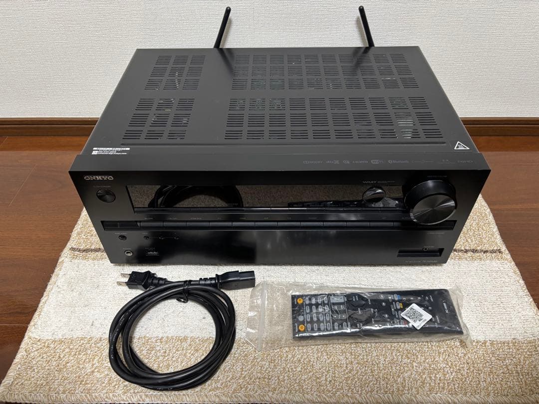 実動品ONKYO7.2chTX-NR646DolbyAtmos対応新品リモコン付